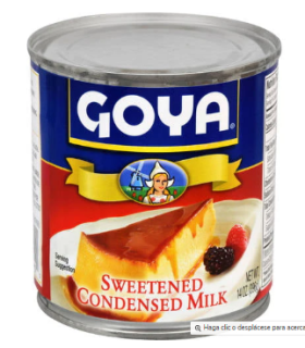 LECHE CONDENSADA GOYA
