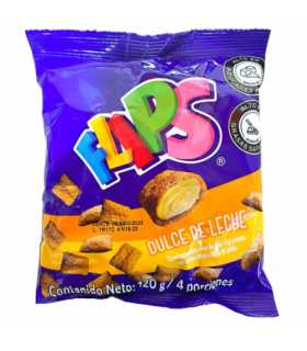 FLIPS DULCE DE LECHE 120GR