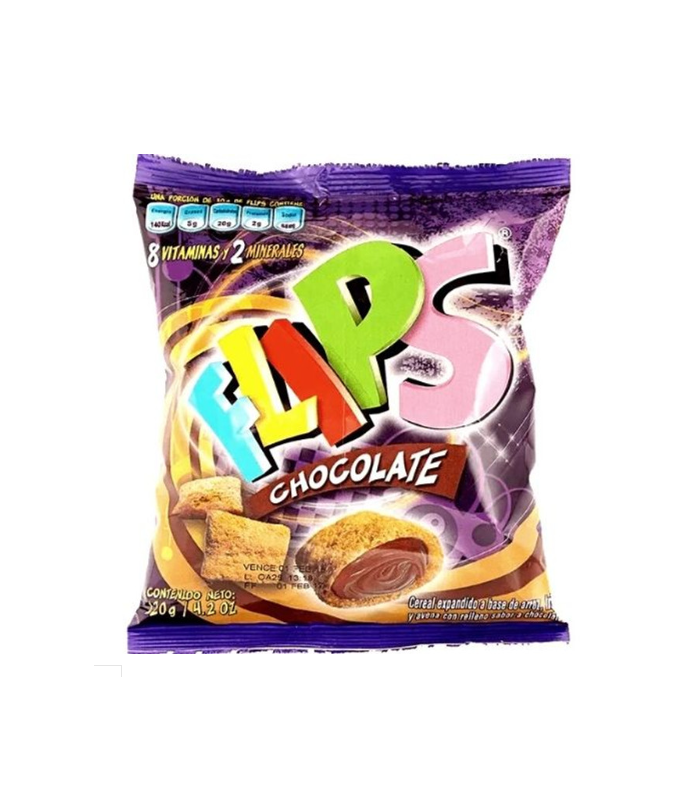 FLIPS CHOCOLATE 120GR