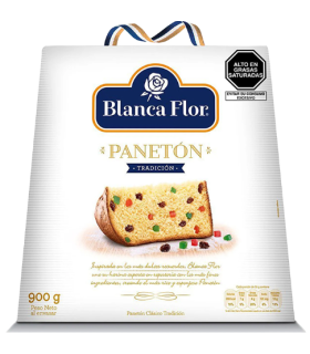 PANETON BLANCA FLOR