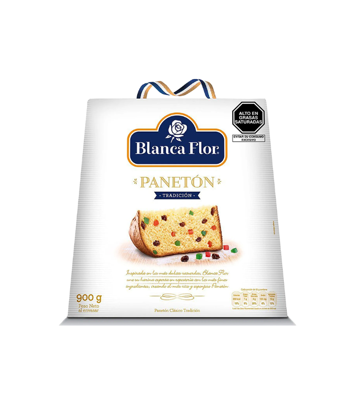 PANETON BLANCA FLOR