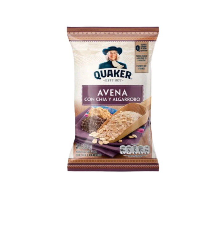AVENA CHIA ALGARROBO 330G