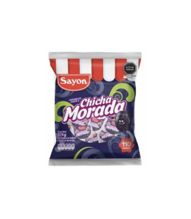 CARAMELO CHICHA MORADA 110 UNIDADES