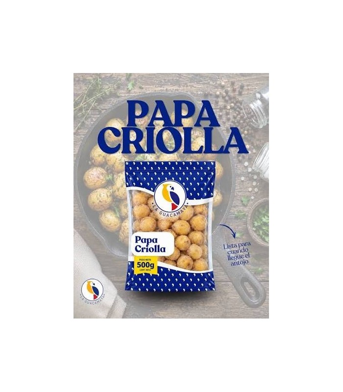 PAPA CRIOLLA CONGELADA 500G