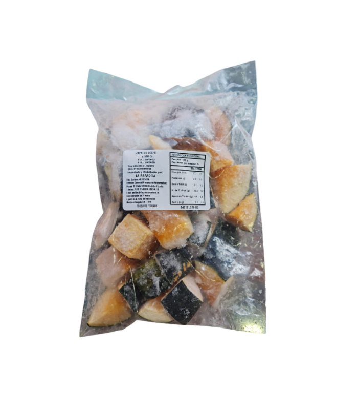 ZAPALLO LOCHE 500GR CONGELADO