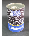 Frijol negro el plebeyo lata