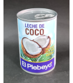 Leche de coco el plebeyo lata