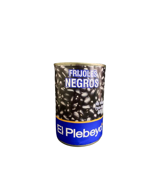 FRIJOLES NEGRO PLEBEYO 400GR