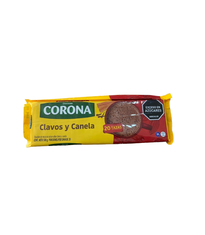 CHOCOLATE CLAVOS Y CANELA - Corona