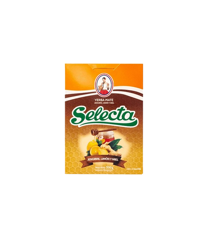 YERBA MATE JENGIBRE LIMON MIEL SELECTA