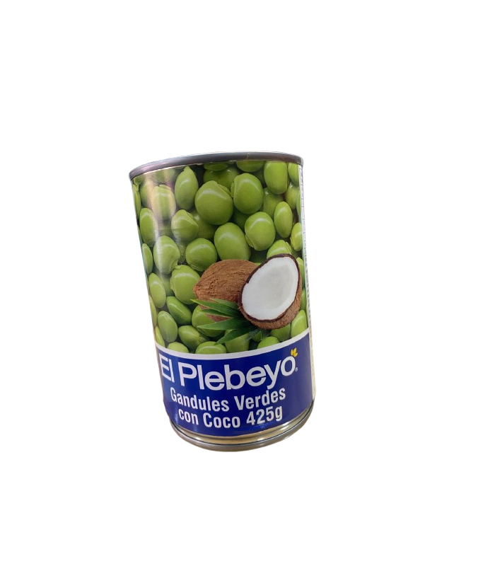 GANDULES VERDES CON COCO