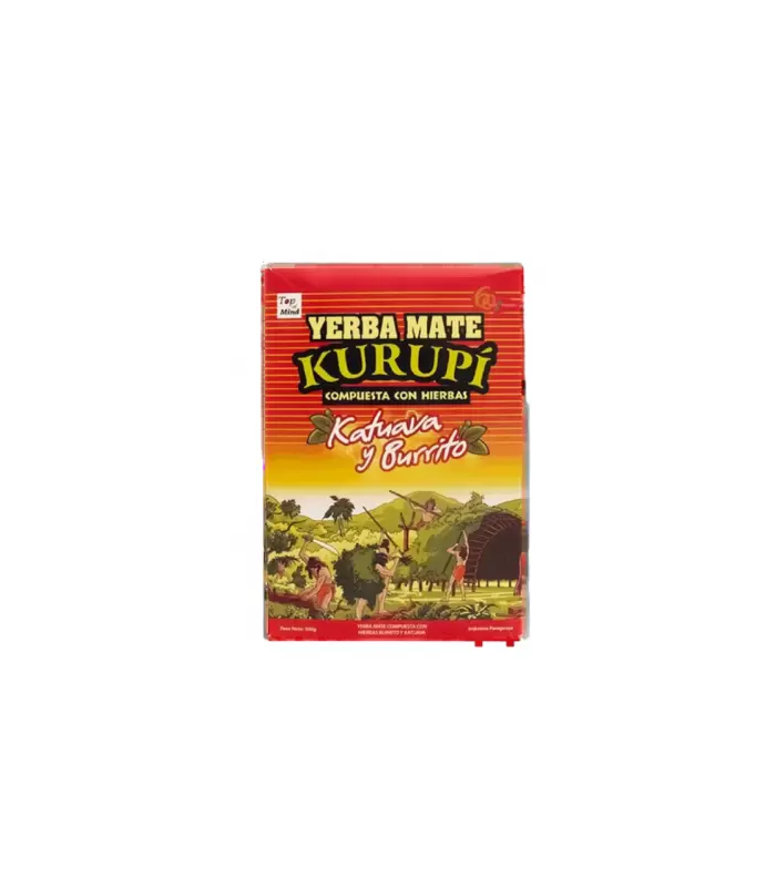 YERBA MATE KURUPI KATUAVA Y BURRITO