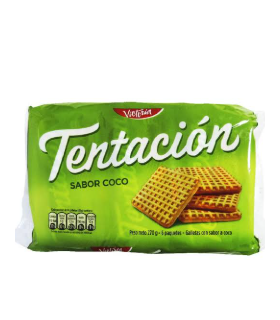 GALLETAS TENTACION COCO X6